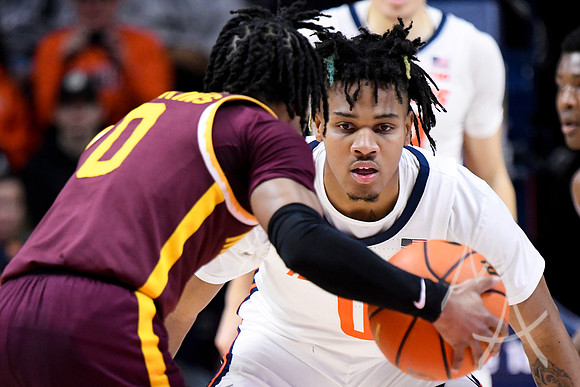 COLLEGE BASKETBALL: FEB 28 Minnesota at Illinois