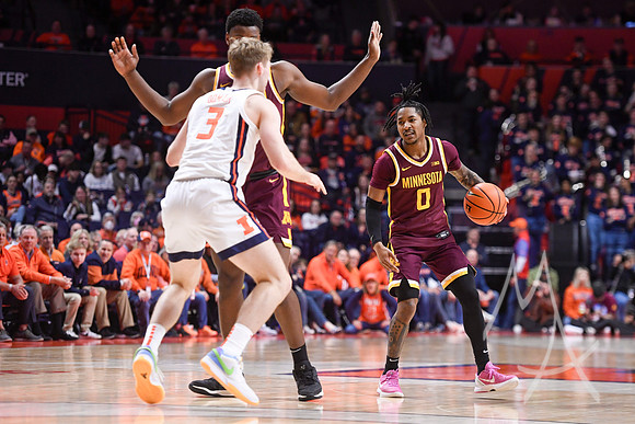 COLLEGE BASKETBALL: FEB 28 Minnesota at Illinois