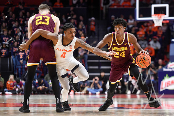 COLLEGE BASKETBALL: FEB 28 Minnesota at Illinois