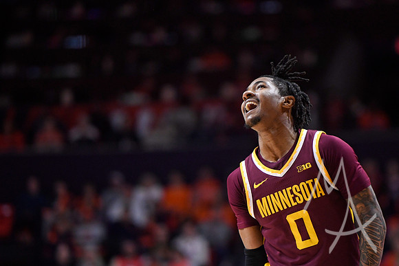 COLLEGE BASKETBALL: FEB 28 Minnesota at Illinois