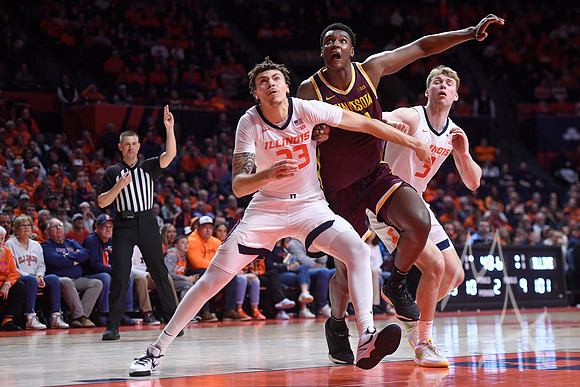 COLLEGE BASKETBALL: FEB 28 Minnesota at Illinois