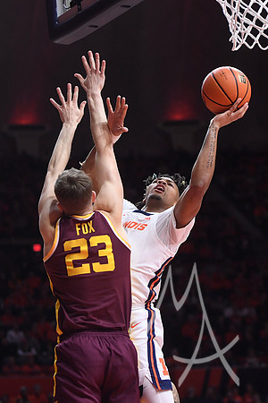 COLLEGE BASKETBALL: FEB 28 Minnesota at Illinois