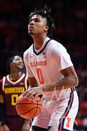 COLLEGE BASKETBALL: FEB 28 Minnesota at Illinois