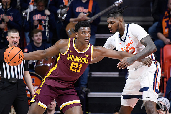 COLLEGE BASKETBALL: FEB 28 Minnesota at Illinois