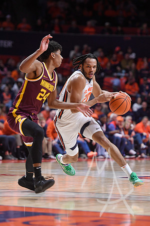 COLLEGE BASKETBALL: FEB 28 Minnesota at Illinois