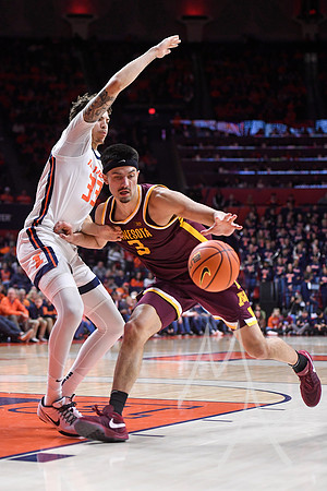 COLLEGE BASKETBALL: FEB 28 Minnesota at Illinois
