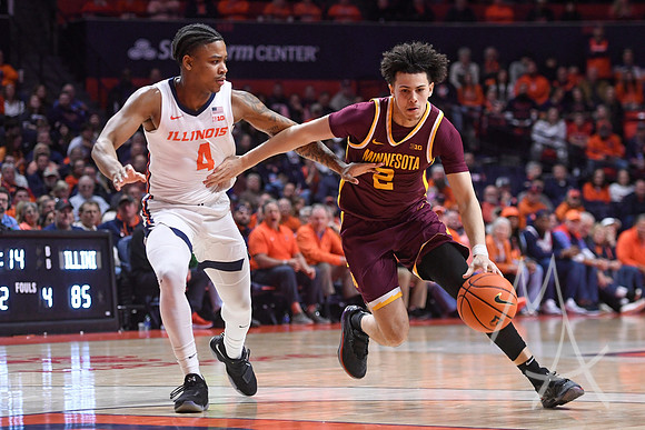 COLLEGE BASKETBALL: FEB 28 Minnesota at Illinois