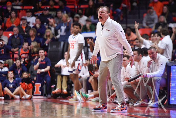 COLLEGE BASKETBALL: FEB 28 Minnesota at Illinois