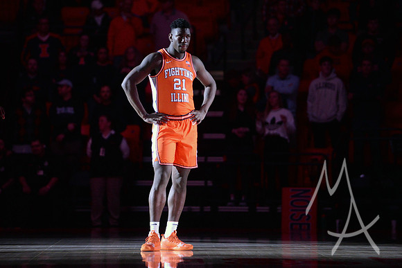 COLLEGE BASKETBALL: NOV 20 The Citadel at Illinois