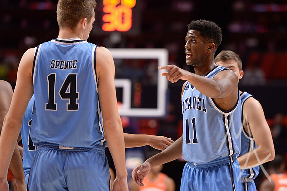 COLLEGE BASKETBALL: NOV 20 The Citadel at Illinois