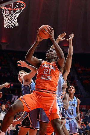 COLLEGE BASKETBALL: NOV 20 The Citadel at Illinois