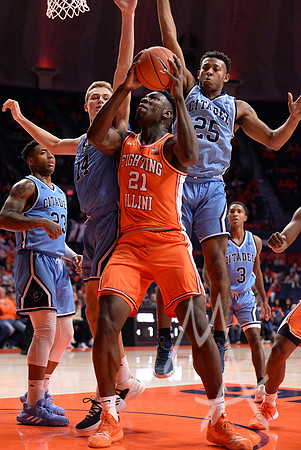 COLLEGE BASKETBALL: NOV 20 The Citadel at Illinois