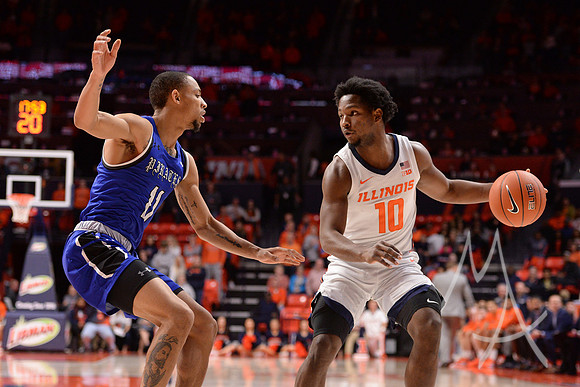 COLLEGE BASKETBALL: NOV 23 Hampton at Illinois
