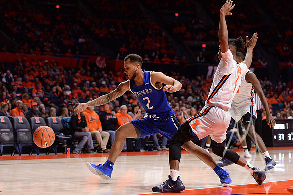 COLLEGE BASKETBALL: NOV 23 Hampton at Illinois