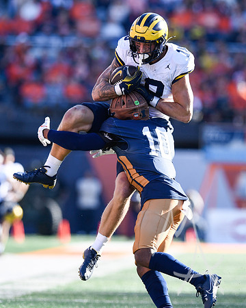 COLLEGE FOOTBALL: OCT 19 Michigan at Illinois