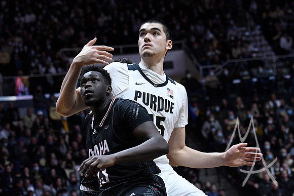 COLLEGE BASKETBALL: NOV 26 Omaha at Purdue