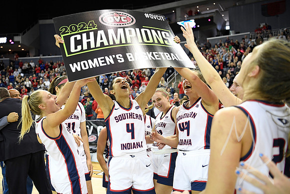 COLLEGE BASKETBALL: MAR 09 OVC WomenÕs Championship - Southern Indiana vs UT Martin