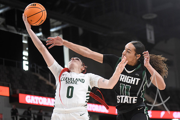 COLLEGE BASKETBALL: MAR 11 Horizon League WomenÕs Championship - Cleveland State vs Wright State