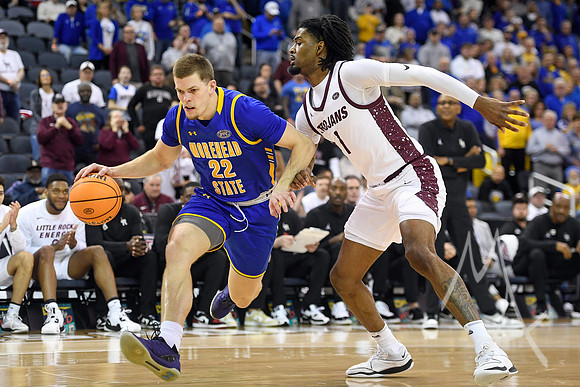 COLLEGE BASKETBALL: MAR 09 OVC Championship - Little Rock vs Morehead State