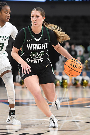 COLLEGE BASKETBALL: MAR 11 Horizon League WomenÕs Championship - Cleveland State vs Wright State