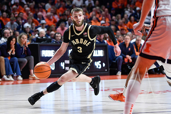 COLLEGE BASKETBALL: MAR 07 Purdue at Illinois