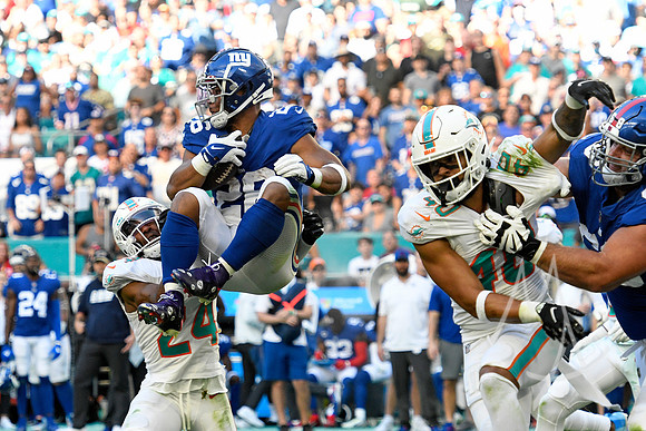 NFL: DEC 05 Giants at Dolphins