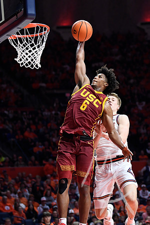 COLLEGE BASKETBALL: JAN 11 USC at Illinois