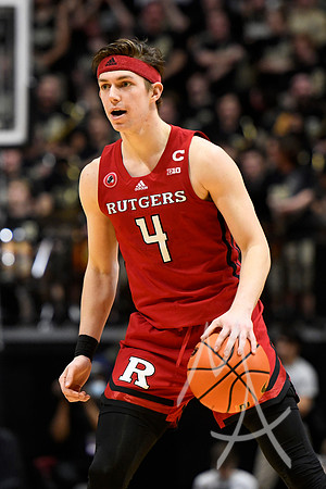 COLLEGE BASKETBALL: FEB 20 Rutgers at Purdue