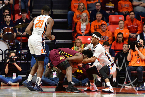 COLLEGE BASKETBALL: JAN 30 Minnesota at Illinois