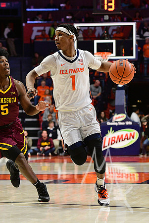 COLLEGE BASKETBALL: JAN 30 Minnesota at Illinois