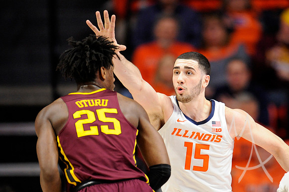 COLLEGE BASKETBALL: JAN 30 Minnesota at Illinois