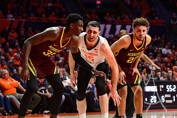 COLLEGE BASKETBALL: JAN 30 Minnesota at Illinois