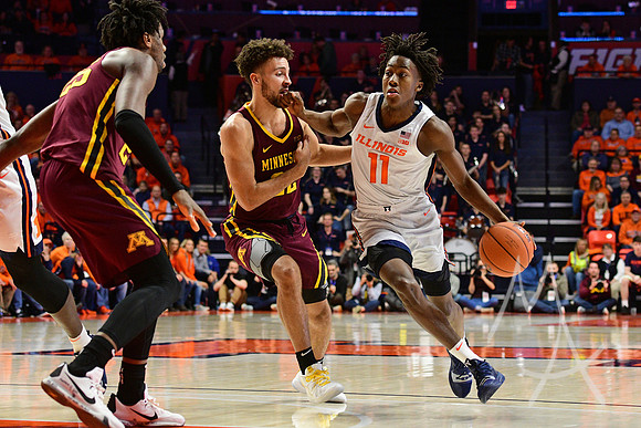 COLLEGE BASKETBALL: JAN 30 Minnesota at Illinois
