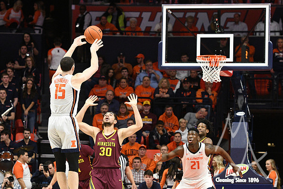 COLLEGE BASKETBALL: JAN 30 Minnesota at Illinois
