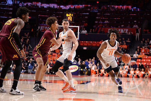 COLLEGE BASKETBALL: JAN 30 Minnesota at Illinois
