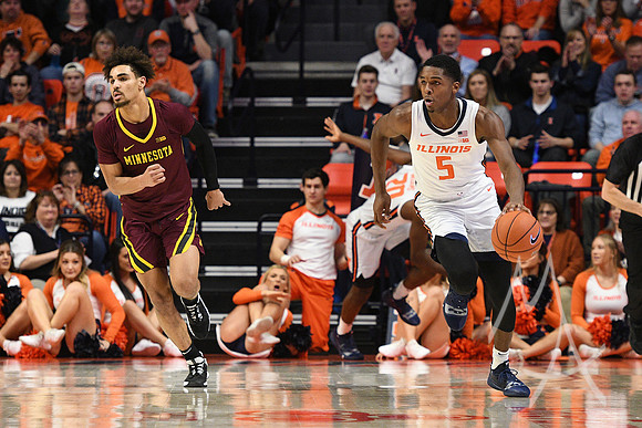 COLLEGE BASKETBALL: JAN 30 Minnesota at Illinois