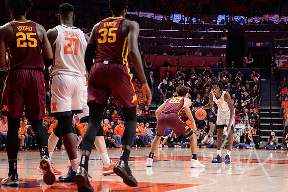 COLLEGE BASKETBALL: JAN 30 Minnesota at Illinois