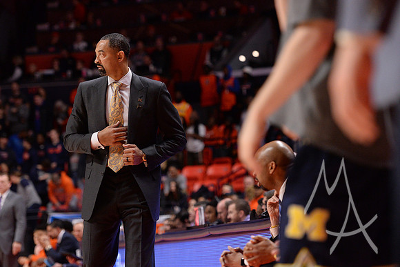 COLLEGE BASKETBALL: DEC 11 Michigan at Illinois