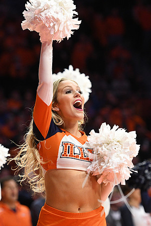 COLLEGE BASKETBALL: DEC 11 Michigan at Illinois