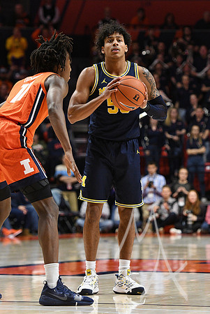 COLLEGE BASKETBALL: DEC 11 Michigan at Illinois