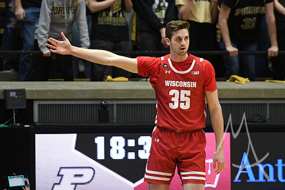 COLLEGE BASKETBALL: JAN 24 Wisconsin at Purdue