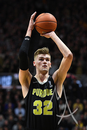 COLLEGE BASKETBALL: JAN 24 Wisconsin at Purdue