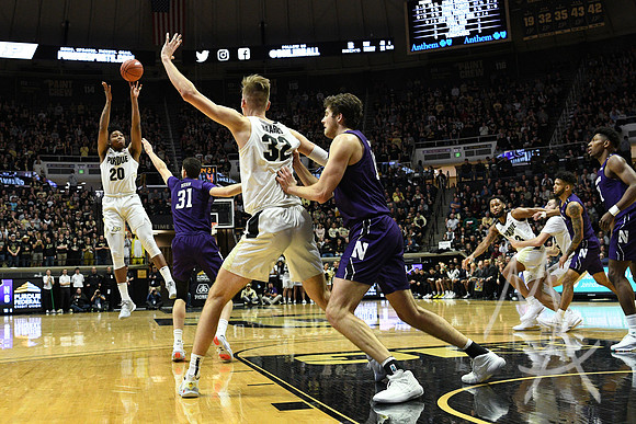 COLLEGE BASKETBALL: DEC 08 Northwestern at Purdue