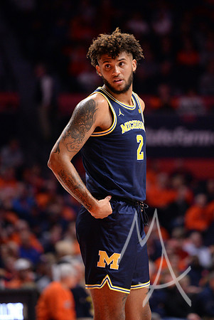COLLEGE BASKETBALL: DEC 11 Michigan at Illinois