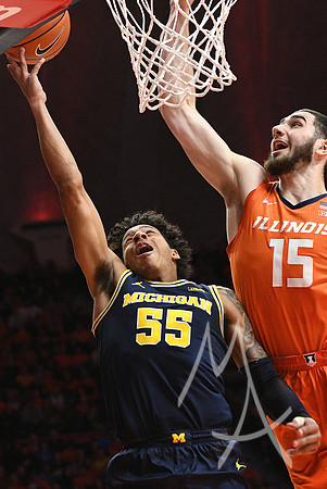 COLLEGE BASKETBALL: DEC 11 Michigan at Illinois