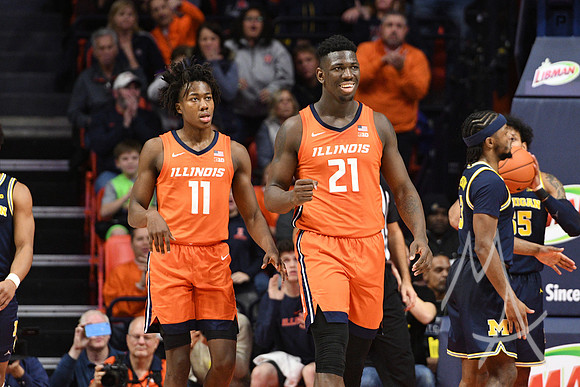COLLEGE BASKETBALL: DEC 11 Michigan at Illinois
