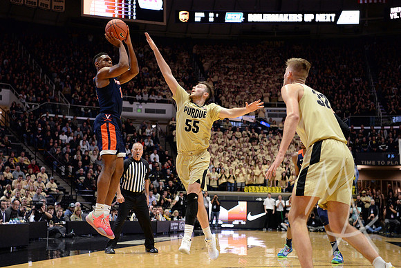 COLLEGE BASKETBALL: DEC 04 Virginia at Purdue