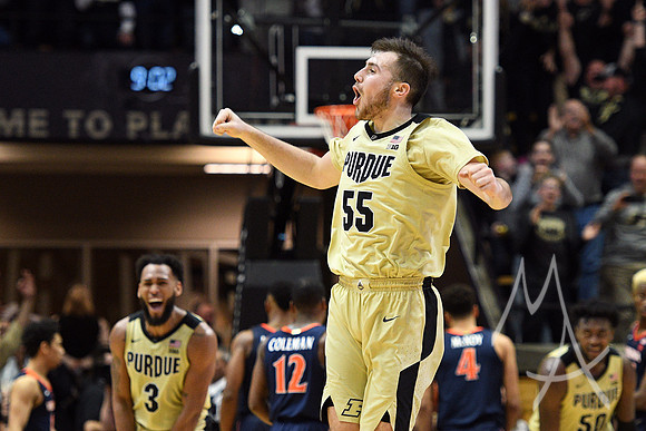 COLLEGE BASKETBALL: DEC 04 Virginia at Purdue