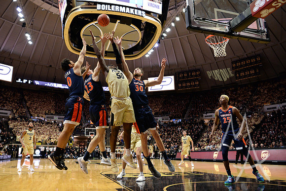 COLLEGE BASKETBALL: DEC 04 Virginia at Purdue