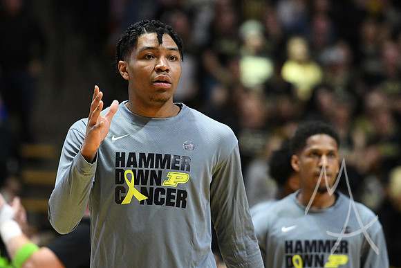 COLLEGE BASKETBALL: JAN 24 Wisconsin at Purdue